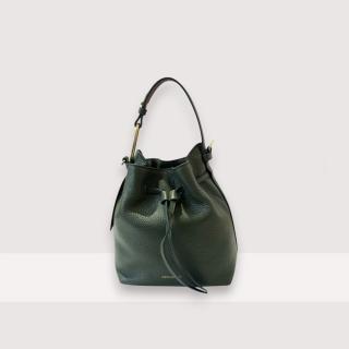 COCCINELLE MALORY BUCKET BAG KOŽENÁ KABELKA ALGA SS25
