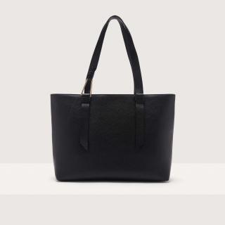COCCINELLE MALORY LARGE KOŽENÁ KABELKA NOIR SS25