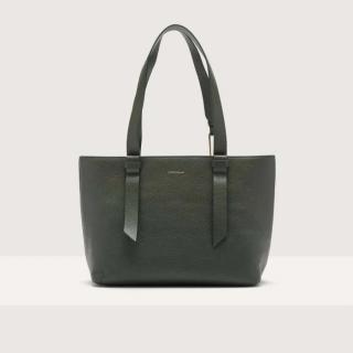 COCCINELLE MALORY MEDIUM KOŽENÁ KABELKA ALGA SS25
