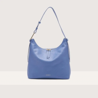 COCCINELLE MALORY MEDIUM KOŽENÁ KABELKA AZUL SS25