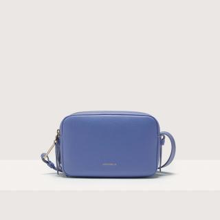 COCCINELLE MALORY SMALL KOŽENÁ KABELKA AZUL SS25