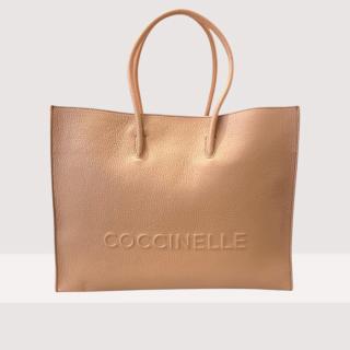COCCINELLE MYRTHA LARGE MAXI LOGO KOŽENÁ KABELKA SKIN SS25