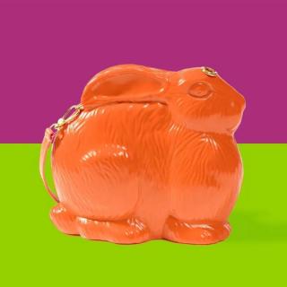 COCCINELLE RABBIT BAG /ARANCIO