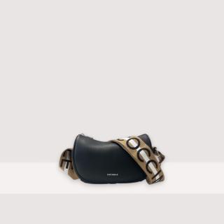 COCCINELLE RAQUEL KOŽENÁ MINI BAG NOIR/CUIR SS25