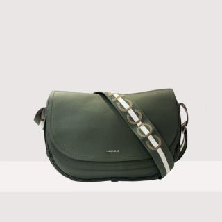 COCCINELLE RAQUEL LARGE KOŽENÁ KABELKA ALGA/GUACAMOLE SS25