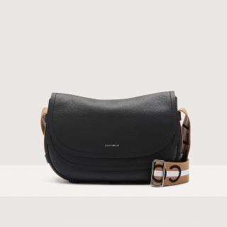 COCCINELLE RAQUEL MEDIUM KOŽENÁ KABELKA NOIR/CUIR SS25