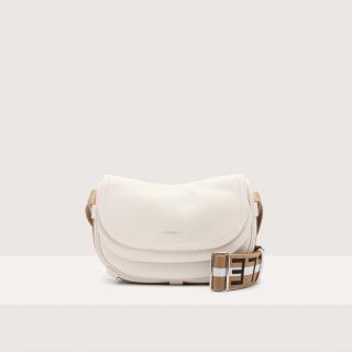 COCCINELLE RAQUEL SMALL KOŽENÁ KABELKA BLANCO/SKIN SS25