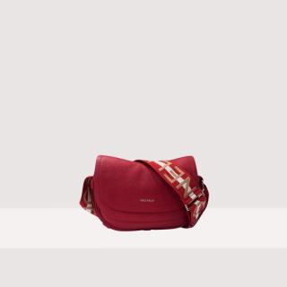 COCCINELLE RAQUEL SMALL KOŽENÁ KABELKA SANGRIA/SKIN SS25