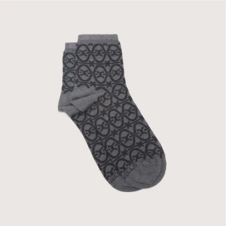 COCCINELLE SUMMER MONOGRAM PONOŽKY NOIR SS25