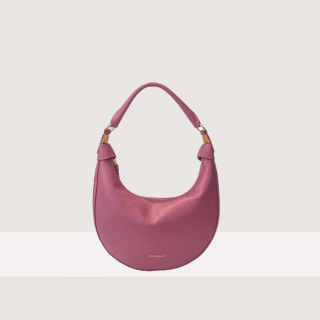 COCCINELLE SUNNIE SMALL KOŽENÁ KABELKA PULP PINK AW23