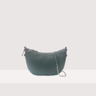 COCCINELLE VIRTUAL KOŽENÁ MINI BAG KALE GREEN AW23