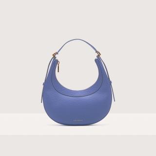 COCCINELLE WHISPER KOŽENÁ MINI BAG AZUL SS25