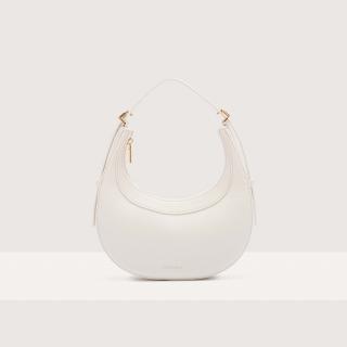 COCCINELLE WHISPER KOŽENÁ MINI BAG BLANCO SS25