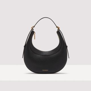 COCCINELLE WHISPER KOŽENÁ MINI BAG NOIR SS25