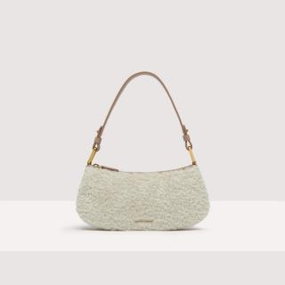 MERVEILLE ASTRAKAN MINI BAG COCCINELLE NATURAL/POWD.PI AW23