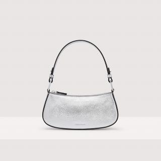 MERVEILLE KOŽENÁ MINI BAG COCCINELLE SILVER SS25