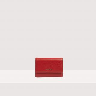 METALLIC SOFT KOŽENÁ PENĚŽENKA COCCINELLE RUBY SS25