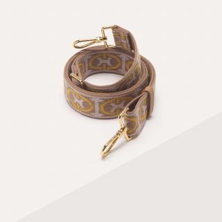 NASTRO MONOGRAM TRICOLOR POPRUH COCCINELLE MUL.SOLEAD/SKIN ZLATO SS25