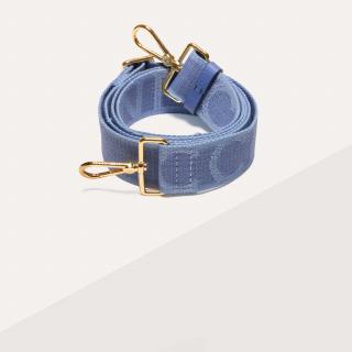 NASTRO SIGNATURE POPRUH COCCINELLE AZUL/AZUL ZLATO SS25