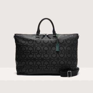 STG MONOGRAM NYLON KABELKA COCCINELLE NOIR/NOIR SS25