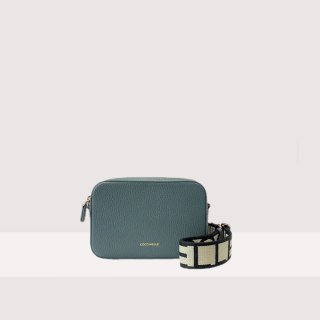 TEBE KOŽENÁ MINI BAG COCCINELLE KALE GREEN AW23