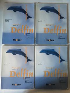 Delfín, učebnice němčiny - pracovní sešit I.-IV., lekce 1-20