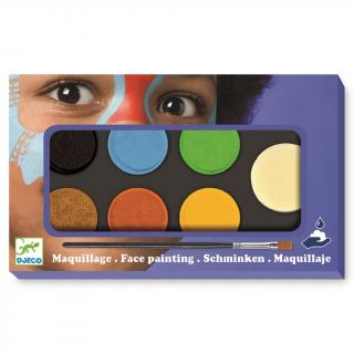 DJECO Barvy k malování na obličej - přírodní odstíny