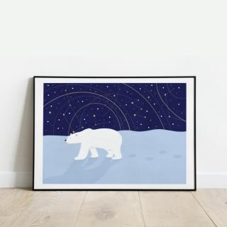 Obraz na stěnu Lední medvěd