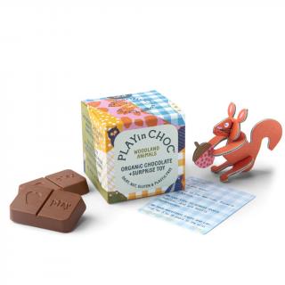 PLAYin CHOC - Čokoláda s hračkou Lesní zvířátka