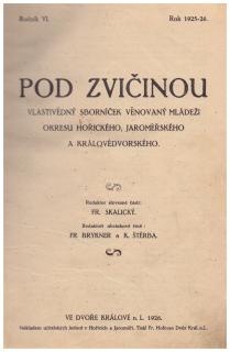 Pod Zvičinou. Ročník VI. 1925-1926