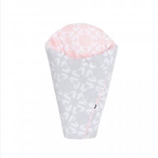 Zoom česká rychlozavinovačka a peřinka 2v1 Foxy Silver-Rose