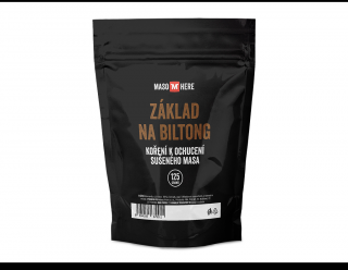 Kořenicí základ na biltong Balení: 125g