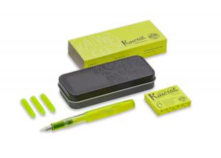 Kaweco Glow Marker Set Yellow - set s neonovým inkoustem