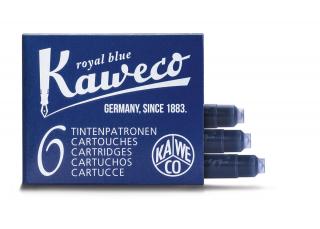 Kaweco zásobníky do pera, 6 ks - Royal Blue