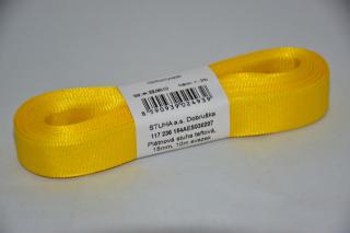 Stuha taftová 15mm 207 žlutá
