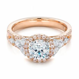 Emporial pozlacený prsten Elegance 14k růžové zlato MA-R0423 Velikost: 6 (EU: 51-53)