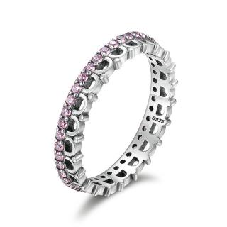 Royal Fashion prsten Korunka Pink SCR095 Velikost: 8 (EU: 57-58)