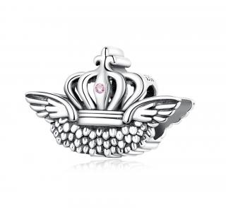 Royal Fashion stříbrný přívěsek Korunka SCC2260