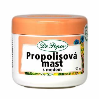 Dr. Popov Propolisová mast s medem, 50 ml