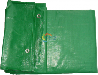 Zakrývací plachta 1,2 x 1,8 m Barva: Zelená, Gramáž: 200 g/m2