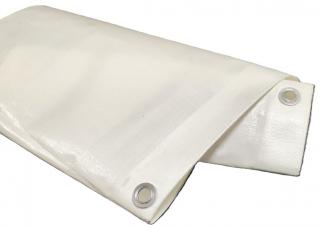 Zakrývací plachta 1,2x1,8m barva: Bílá, gramáž: 200 g/m2