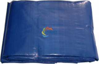 Zakrývací plachta 10 x 12 m Barva: Modrá, Gramáž: 150 g/m2