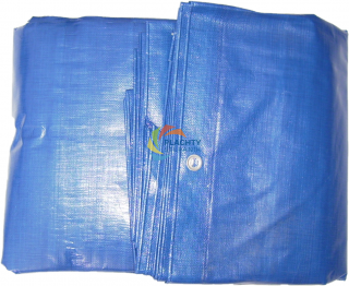 Zakrývací plachta 10 x 15 m Barva: Modrá, Gramáž: 200 g/m2