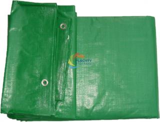 Zakrývací plachta 12 x 20 m Barva: Zelená, Gramáž: 150 g/m2