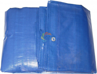 Zakrývací plachta 2 x 3 m Barva: Modrá, Gramáž: 200 g/m2