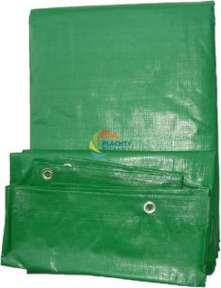 Zakrývací plachta 3 x 4 m Barva: Zelená, Gramáž: 200 g/m2