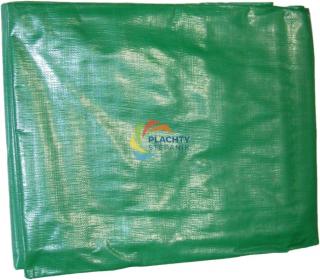 Zakrývací plachta 5 x 8 m Barva: Zelená, Gramáž: 200 g/m2