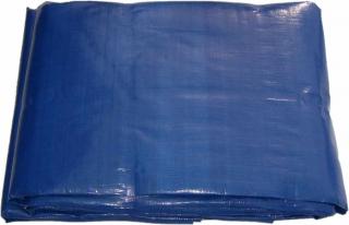 Zakrývací plachta 5x8m barva: Modrá, gramáž: 200 g/m2