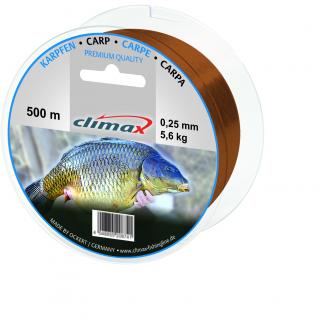 Climax silon For Profesional CARP 400m pr.: 0,25mm/5,6kg/500m