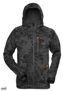 Geoff Anderson BUNDA Z MIKRO FLEECE HOODY3™ BLACKLEAF Velikost: L